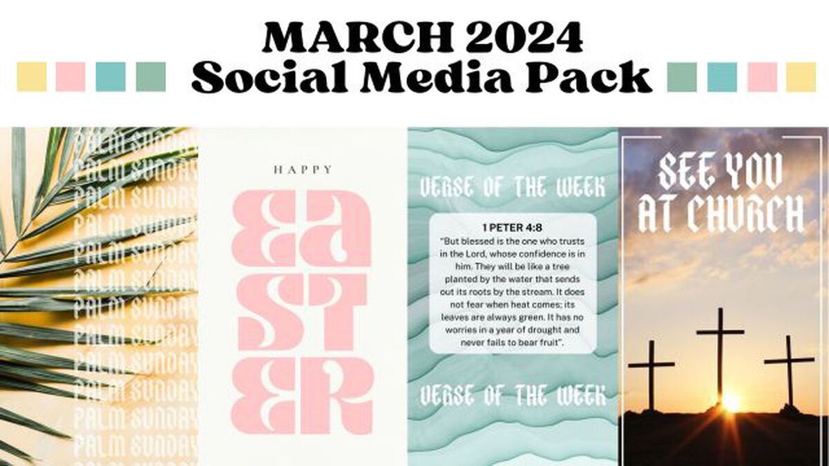 March 2024 Social Media Pack image number null